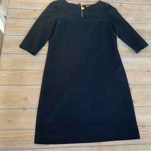 Tahari black sheath dress